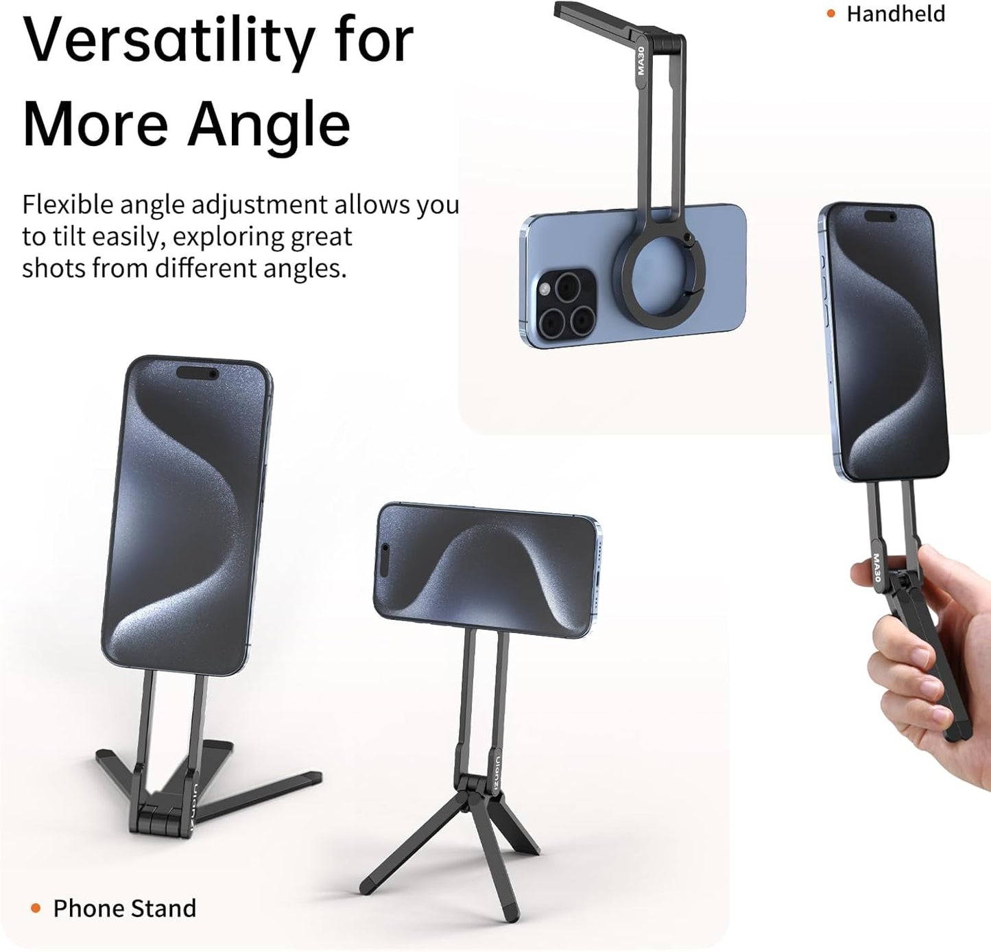 Magnetic iPhone Tripod Stand™