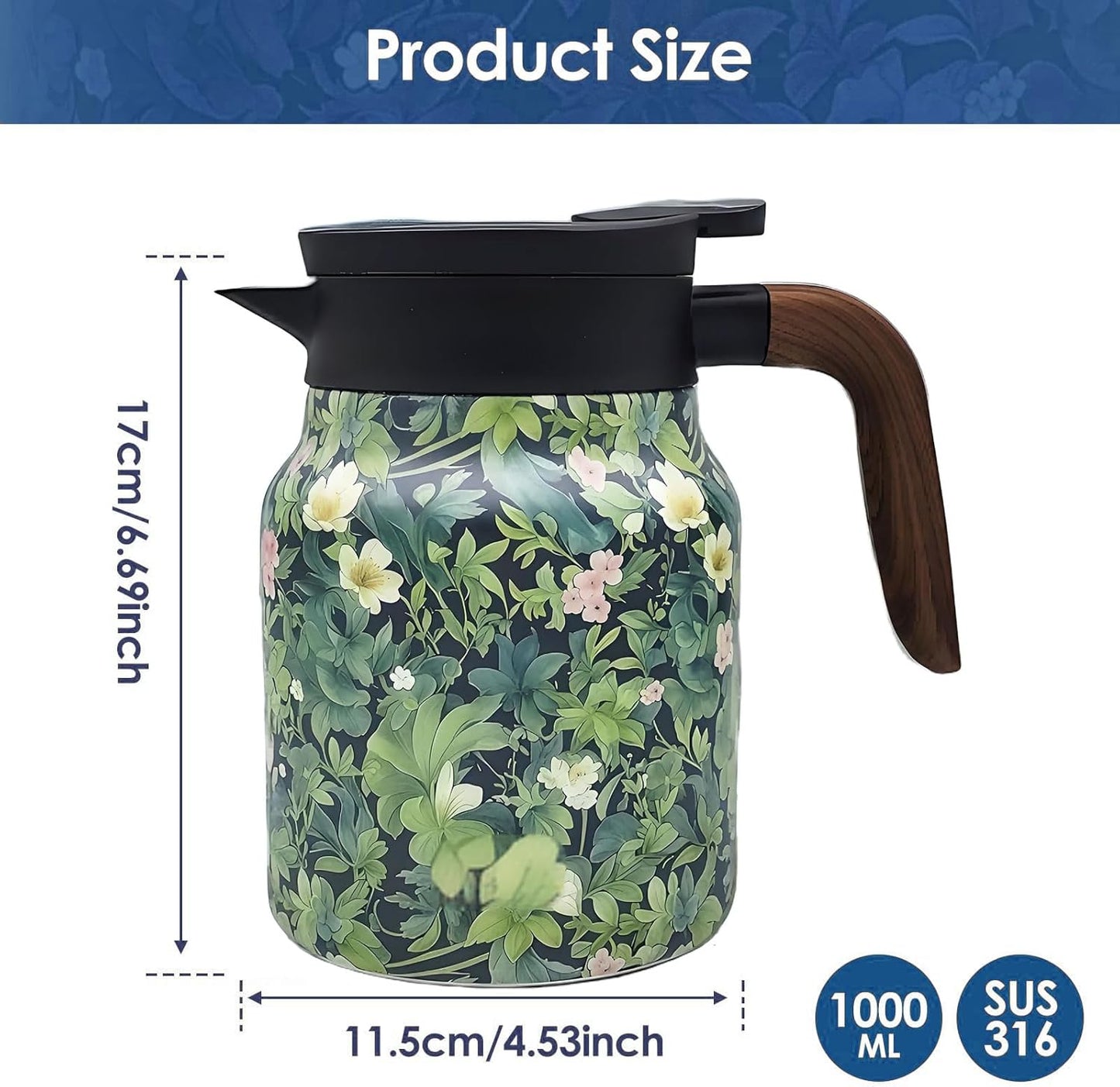 Vintage Elegance Coffee & Tea Carafe™