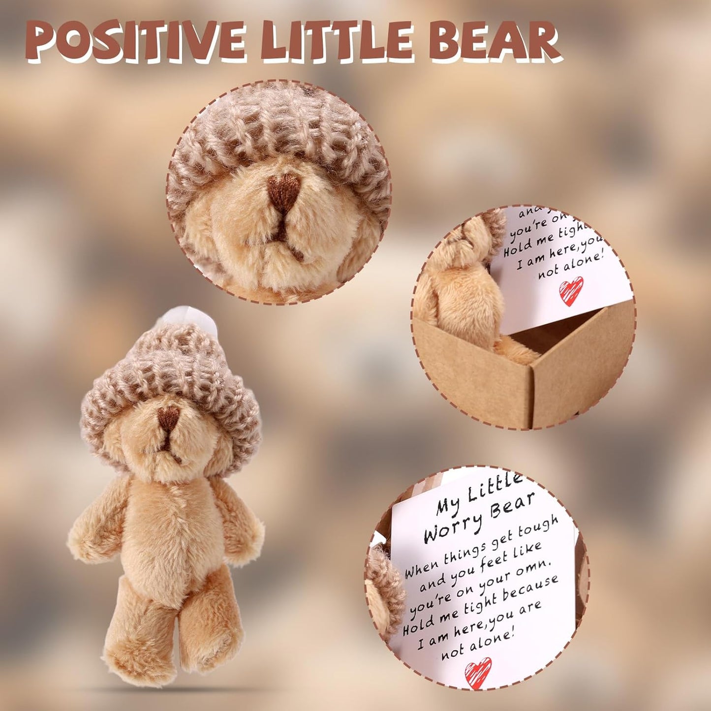 Cuddle Companion Worry Bear™