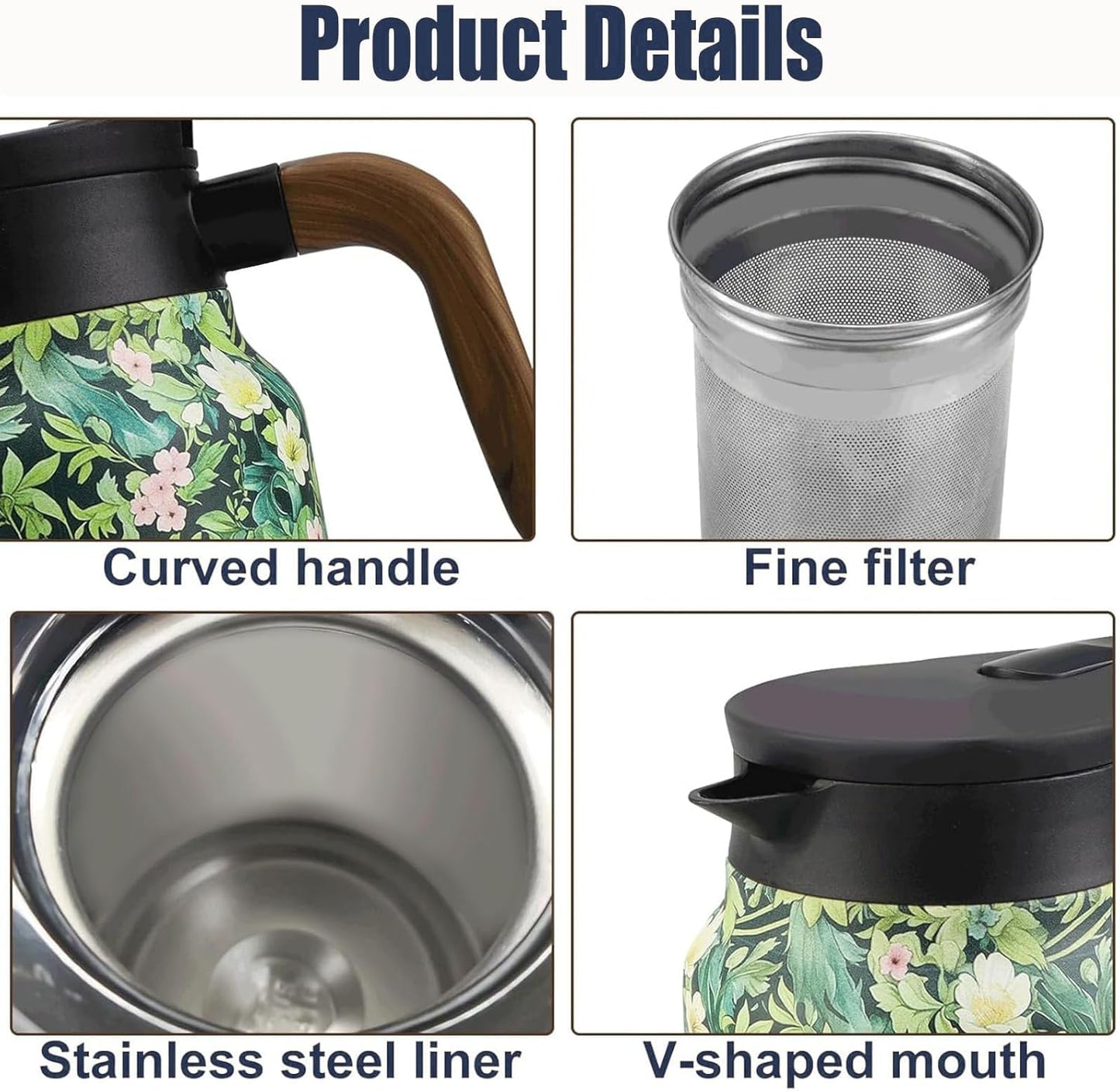 Vintage Elegance Coffee & Tea Carafe™