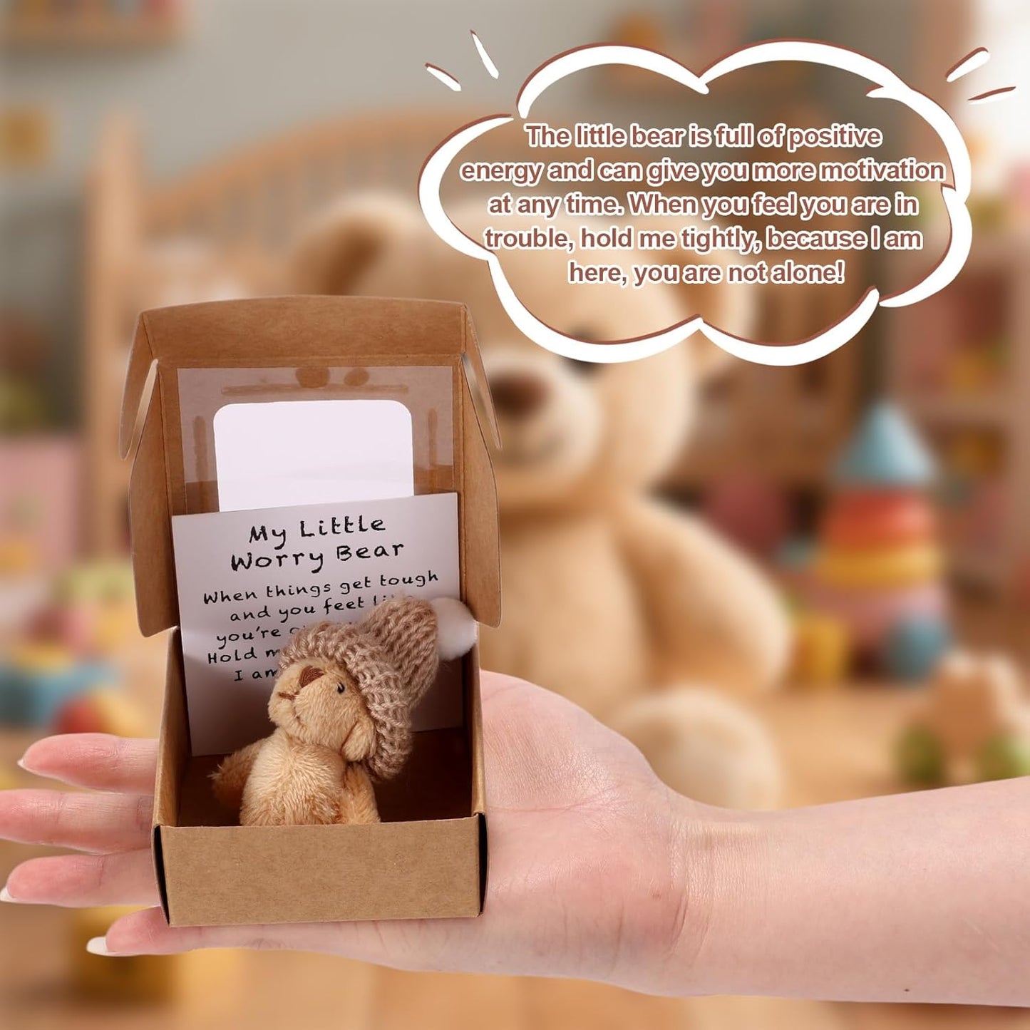 Cuddle Companion Worry Bear™