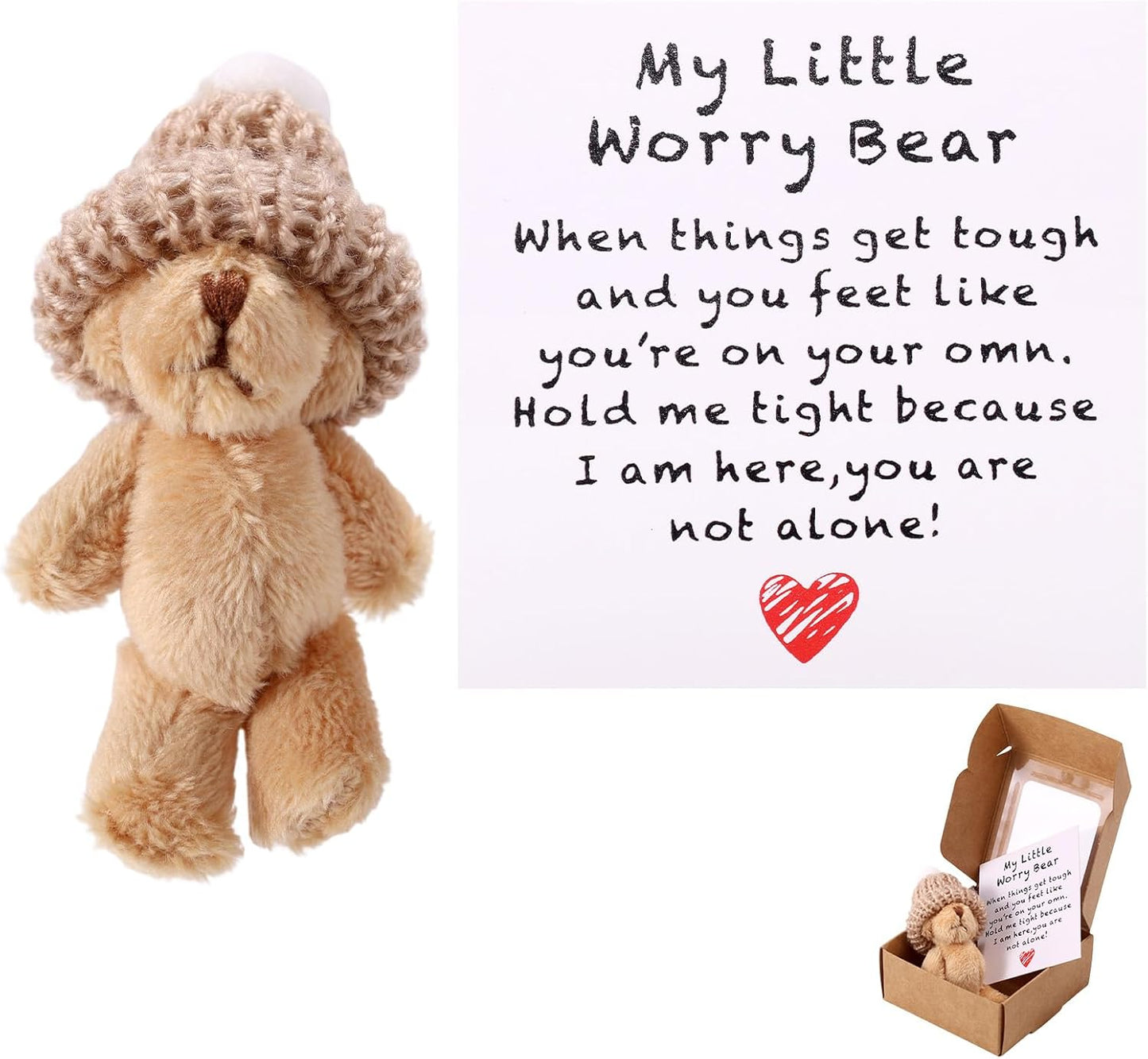 Cuddle Companion Worry Bear™