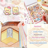Creative 3D Scene Sticker SetTM