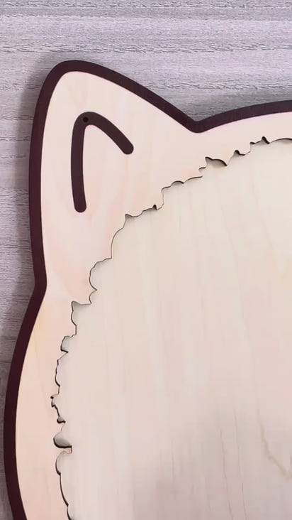 Whimsical Cat-Shaped Jigsaw Puzzle™