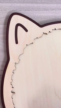 Whimsical Cat-Shaped Jigsaw Puzzle™